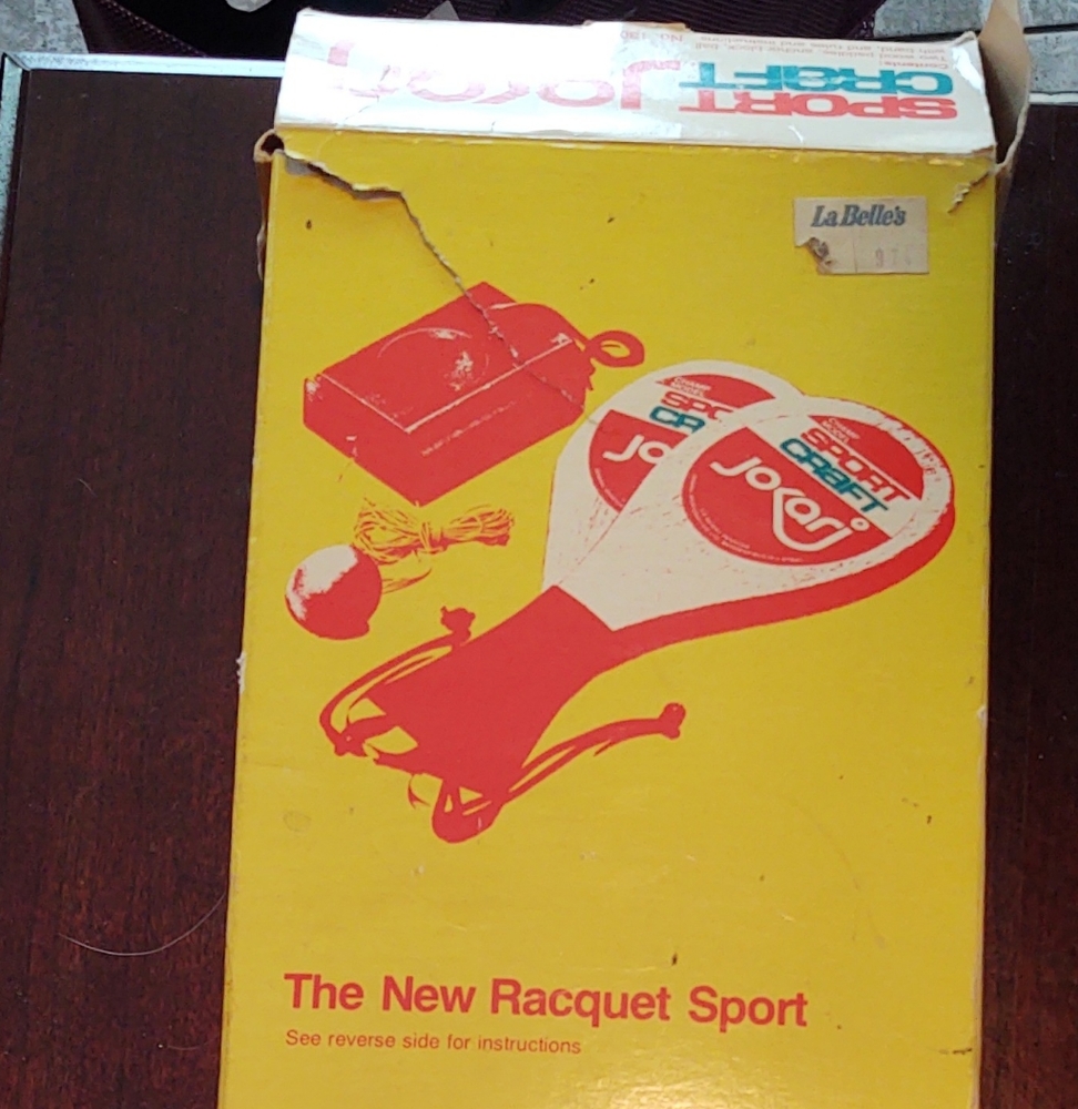 Vintage sport craft jokati game and box.  Model number 13060